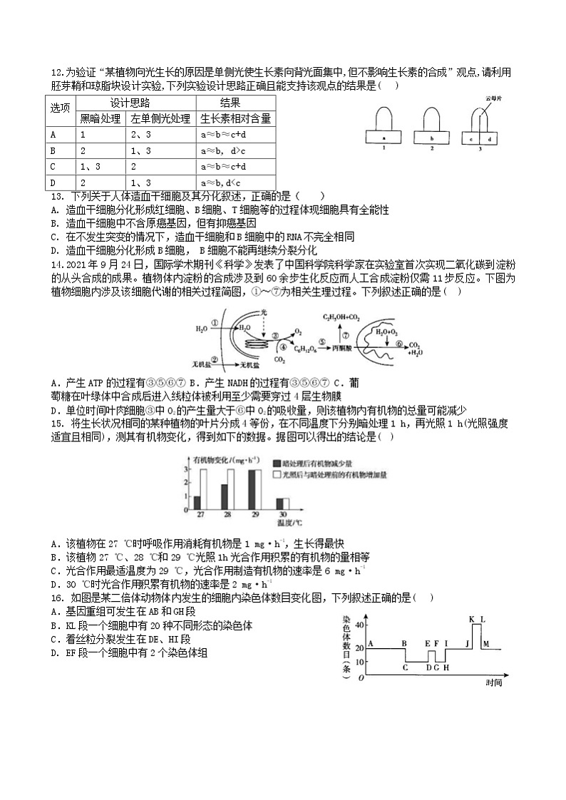 楂樹簩鐢熺墿璇曞嵎第3页