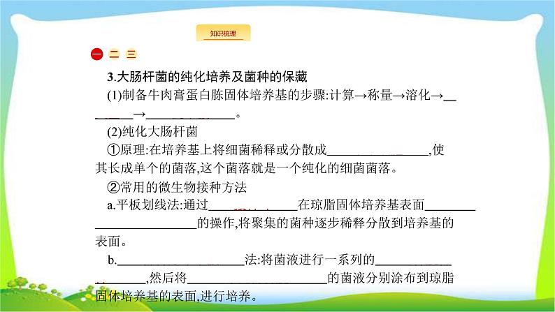 人教版高考生物总复习14.2微生物的培养与应用完美课件PPT第4页
