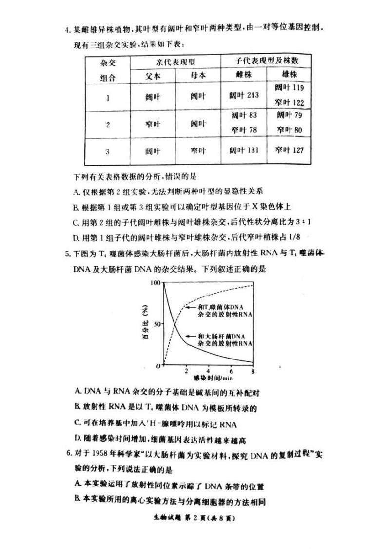 2020-2021学年湖南省名校联考联合体高二上学期第二次联考（12月）生物试题 PDF版02