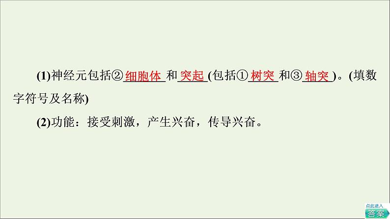 高考生物一轮复习第8单元生命活动的调节第2讲通过神经系统的调节课件06