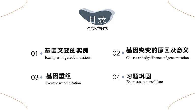 5.1 基因突变和基因重组 课件【新教材】2020-2021学年高一生物人教版(2019)必修二第2页