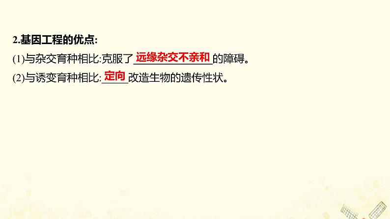 高中生物专题1基因工程1DNA重组技术的基本工具课件新人教版选修304