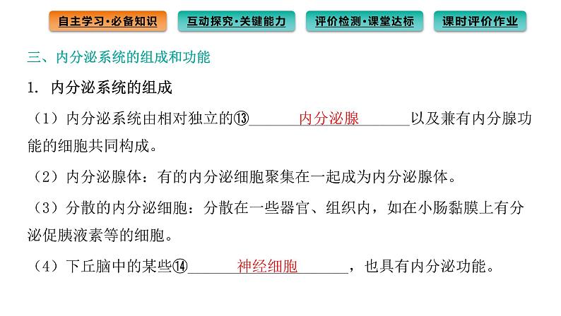 2021-2022学年高中生物新人教版选择性必修1 第3章 第1节 激素与内分泌系统 课件(100张)第7页