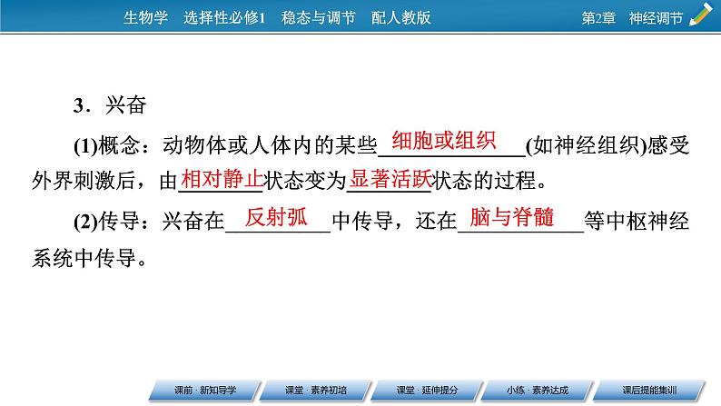 2021-2022学年高中生物新人教版选择性必修1 第2章 第2节 神经调节的基本方式 课件(62张)07