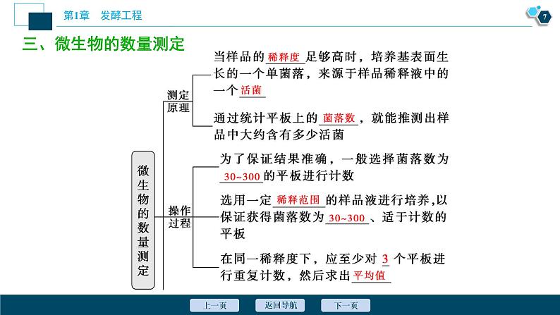 2021-2022学年高中生物新人教版选择性必修3 微生物的选择培养和计数(49张)课件PPT08