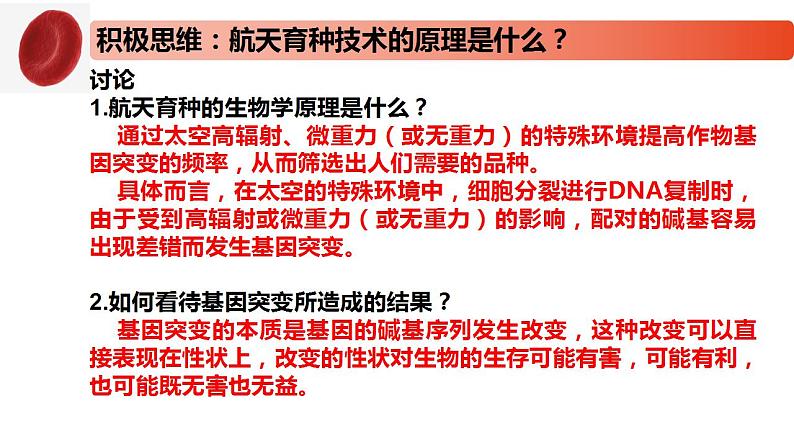 3.2 基因突变和基因重组-2020-2021学年高一生物同步备课系列(新苏教版(2020)必修2)课件PPT04