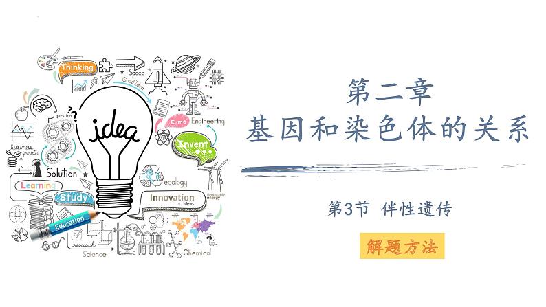 2.3伴性遗传的解题方法课件2021-2022学年高一下学期生物人教版必修2第1页