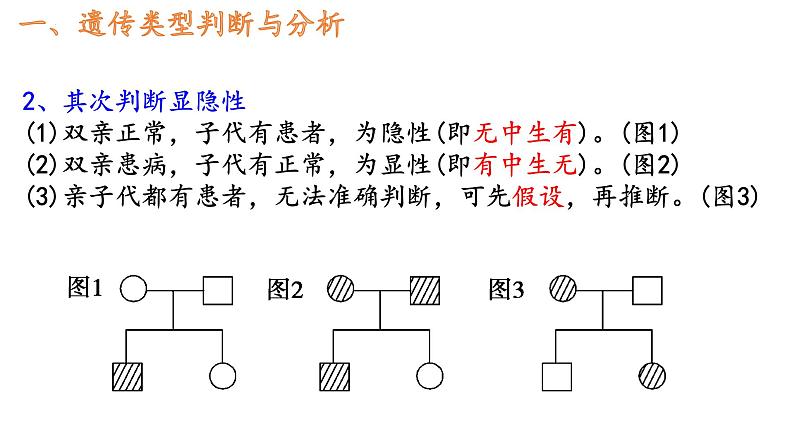 2.3伴性遗传的解题方法课件2021-2022学年高一下学期生物人教版必修2第3页