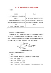 高中生物第二节 细胞通过分化产生不同类型的细胞导学案