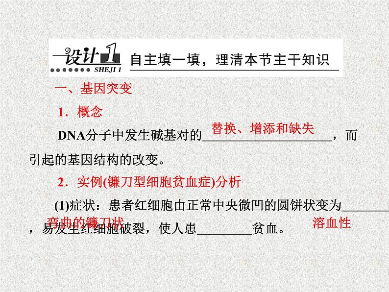 生物同步配套课件(人教版必修2)第5章第1节基因突变和基因重组第3页