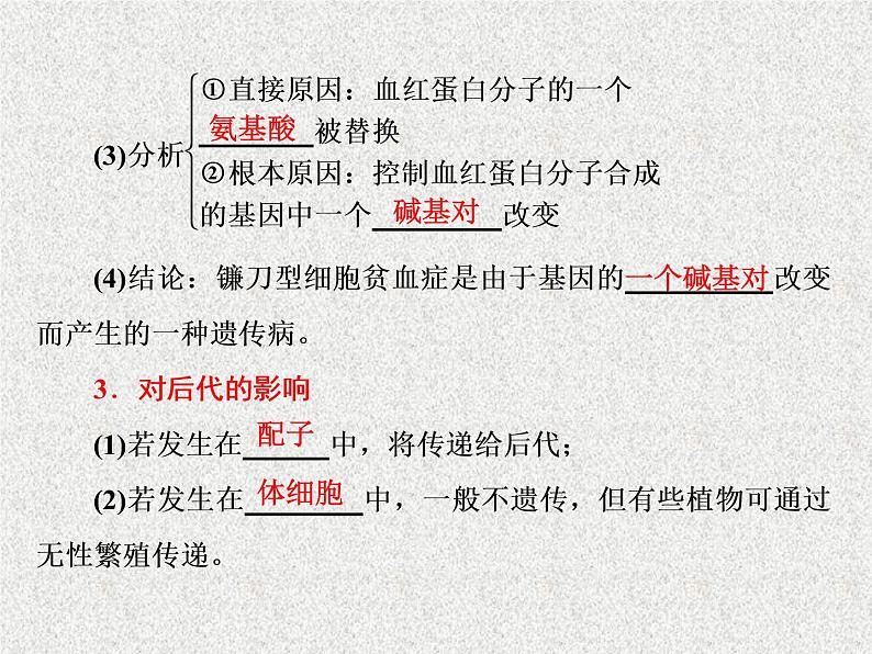 生物同步配套课件(人教版必修2)第5章第1节基因突变和基因重组第5页