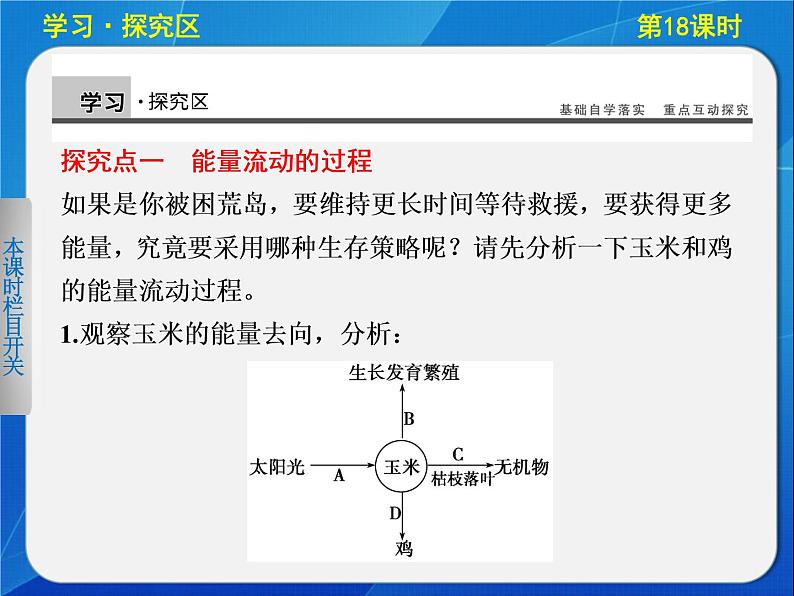 高中生物人教版必修3课件:5-18生态系统的能量流动第2页