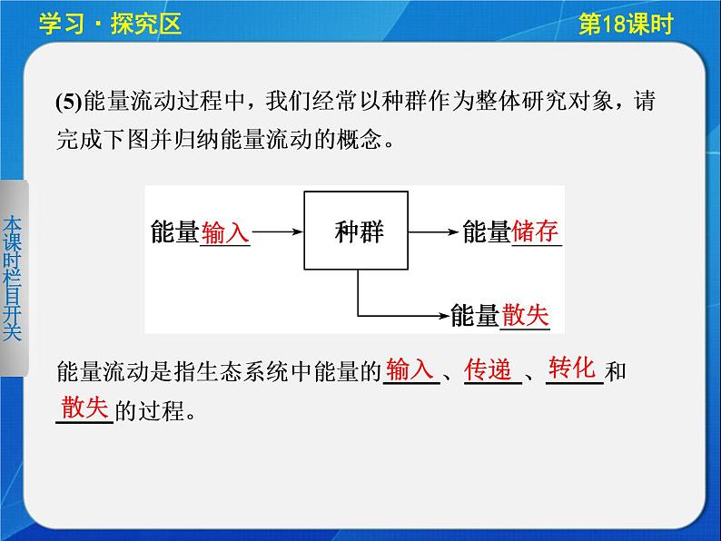 高中生物人教版必修3课件:5-18生态系统的能量流动第4页