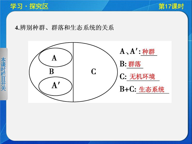 高中生物人教版必修3课件:5-17生态系统的结构07