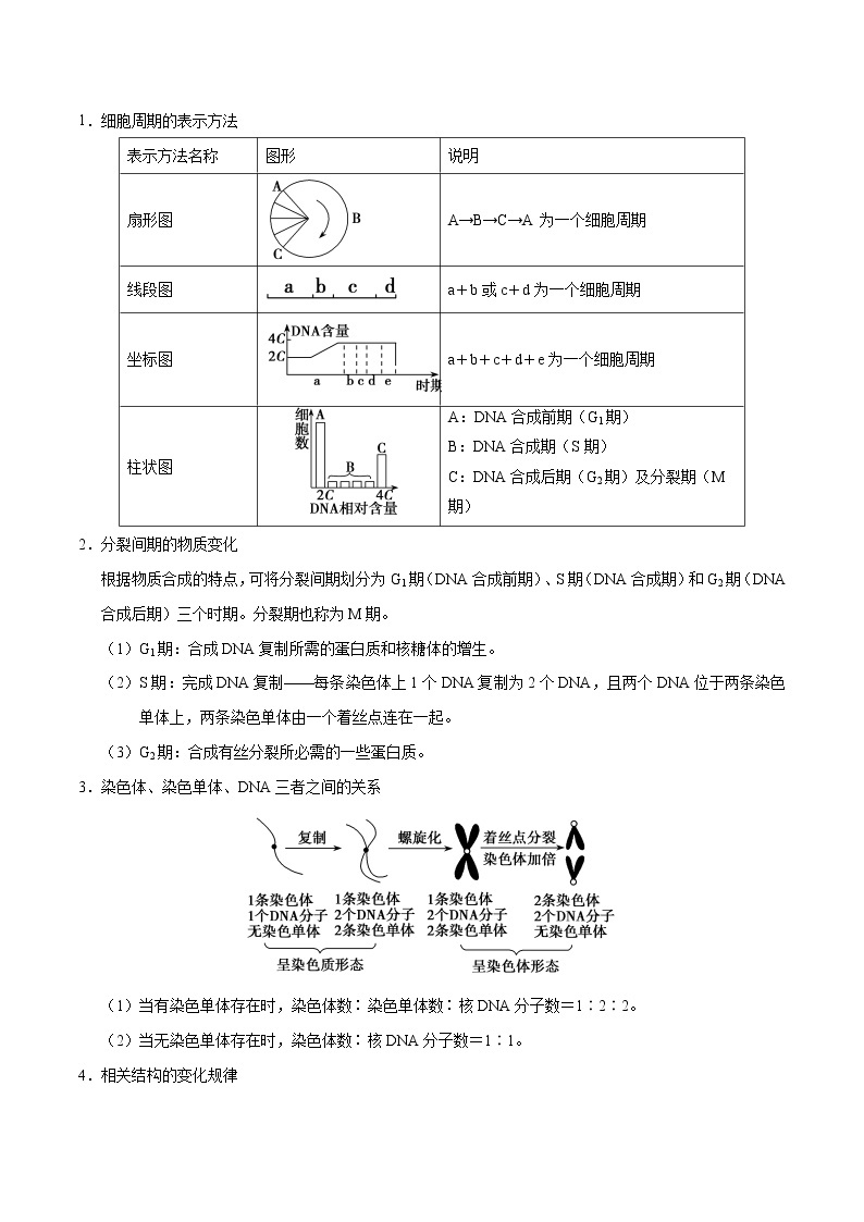 解密08 有丝分裂和减数分裂（讲义）-【高频考点解密】 高考生物二轮复习讲义+分层训练02