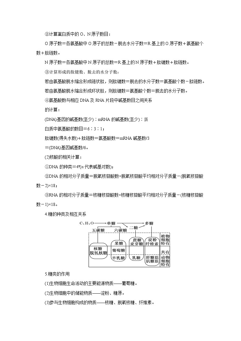 专题01 细胞的分子组成-备战2022年高考生物二轮复习题型专练(解析版)第2页