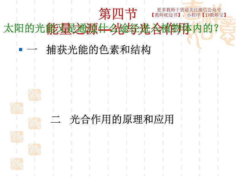 5.4.2 光合作用的原理和运用课件PPT第2页