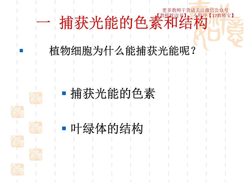 5.4.2 光合作用的原理和运用课件PPT第3页