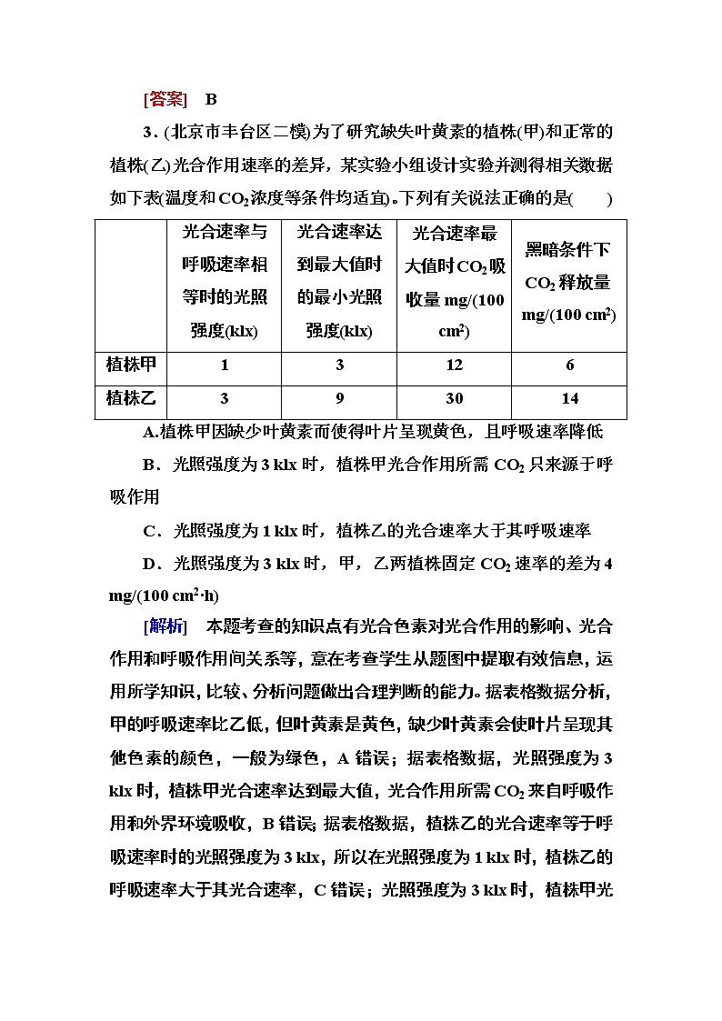 高考生物二轮专题复习冲刺精讲习题:技能提升《技能训练3 难题夺分技巧训练2》(含详解)第3页