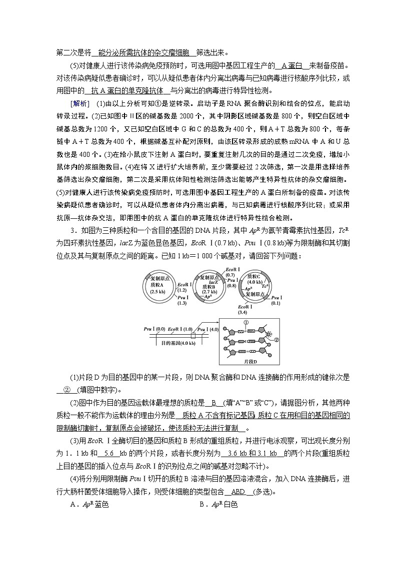 高考生物二轮复习精品练习:专题16《基因工程和细胞工程》(含详解)第2页