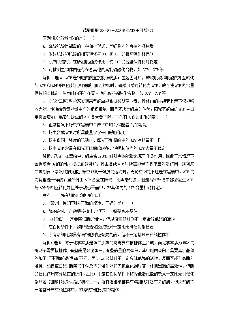 高考生物二輪復(fù)習(xí)基礎(chǔ)保分專題03《酶與ATP》學(xué)案（含詳解）第2頁(yè)