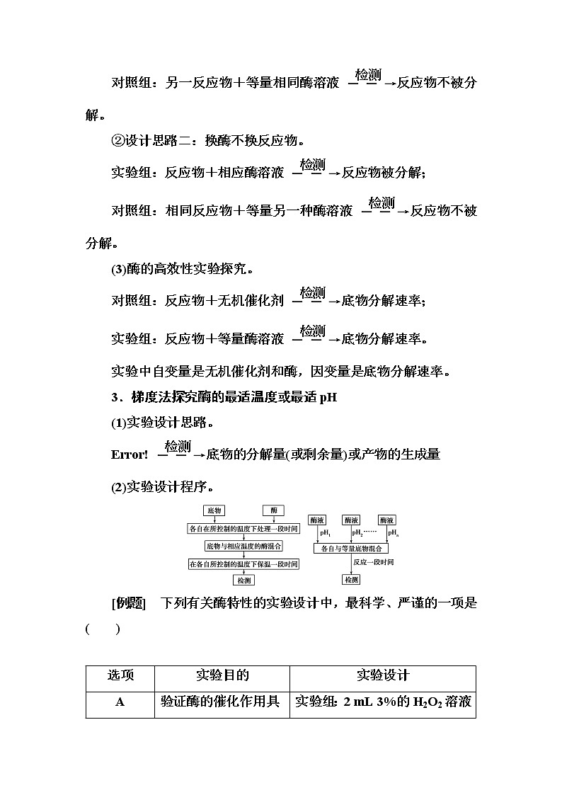 高考生物一轮复习练习:专项突破《破解有关酶实验的三种方法》(含详解)第2页
