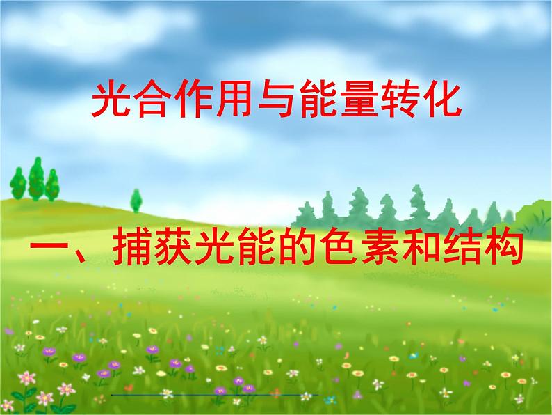 必修1 第5章 第4节 光合作用的原理和应用课件PPT第1页