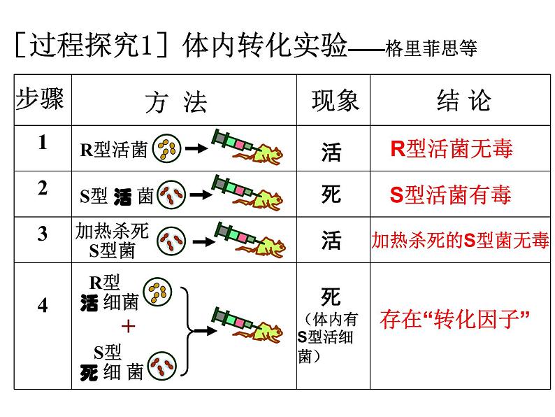 人教新课标高中生物必修二 3.1DNA是主要的遗传物质 课件07