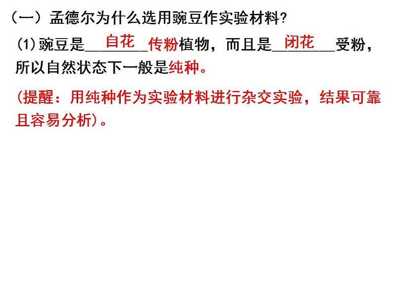1.1孟德尔的豌豆杂交实验(一)课件PPT08