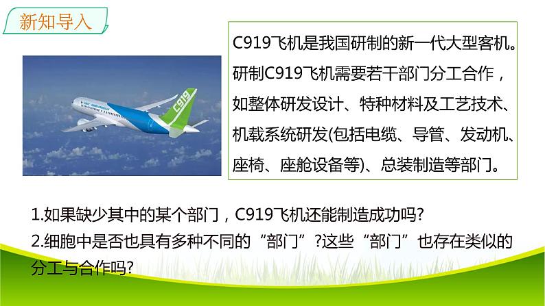 3.2 细胞器之间的分工合作(第一课时)课件-2021-2022学年人教版(2019)高一上学期生物必修一03