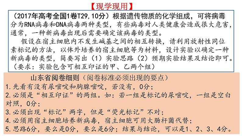 4.1 基因指导蛋白质的合成 课件【新教材】2020-2021学年高一生物人教版(2019)必修二第6页