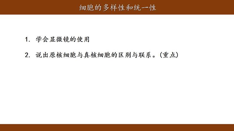 1.2细胞的多样性和统一性课件-2021-2022学年高一上学期生物人教版(2019)必修1第2页