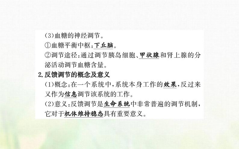 新人教版高中生物选择性必修1第3章体液调节第2节激素调节的过程课件05