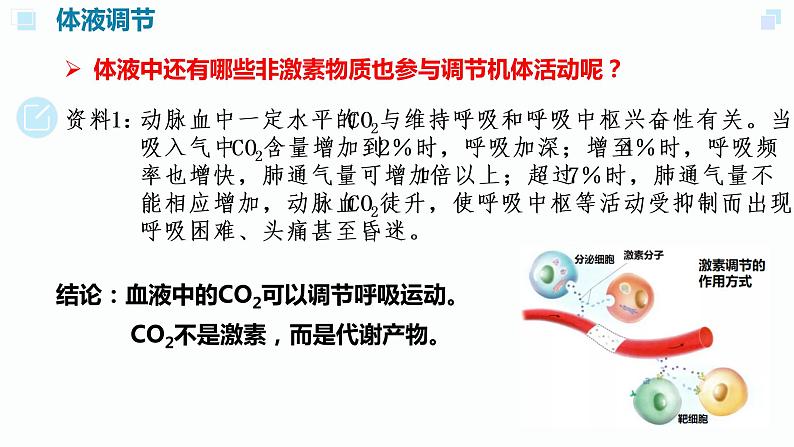 高中生物 体液调节与神经调节的关系(第二课时) 课件第4页