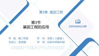 高中生物人教版 (2019)選擇性必修3第3節(jié) 基因工程的應用教課ppt課件