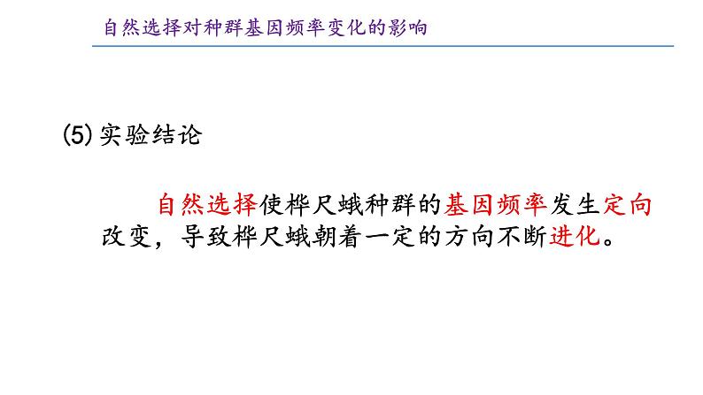 高中生物 种群基因组成的变化与物种的形成(下) 课件08