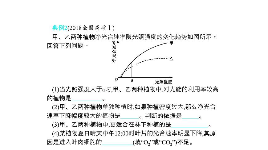 高考生物一輪復(fù)習(xí)微專題2總光合速率、凈光合速率、呼吸速率的辨析與測定課件第5頁