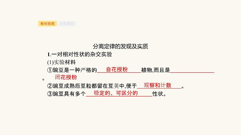 高考生物一轮复习第14讲分离定律课件第4页