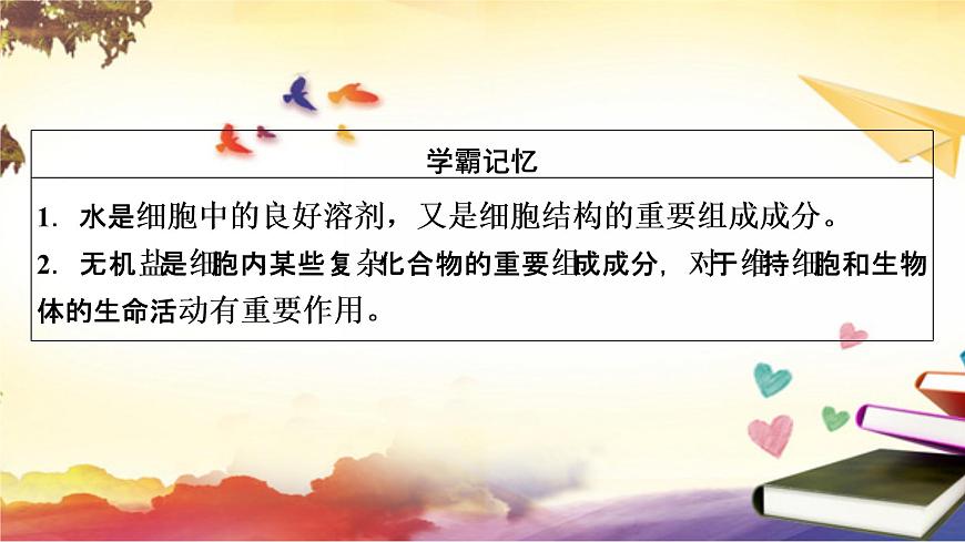 2.2細胞中的無機物課件--高一上學期生物人教版(2019)必修1第5頁