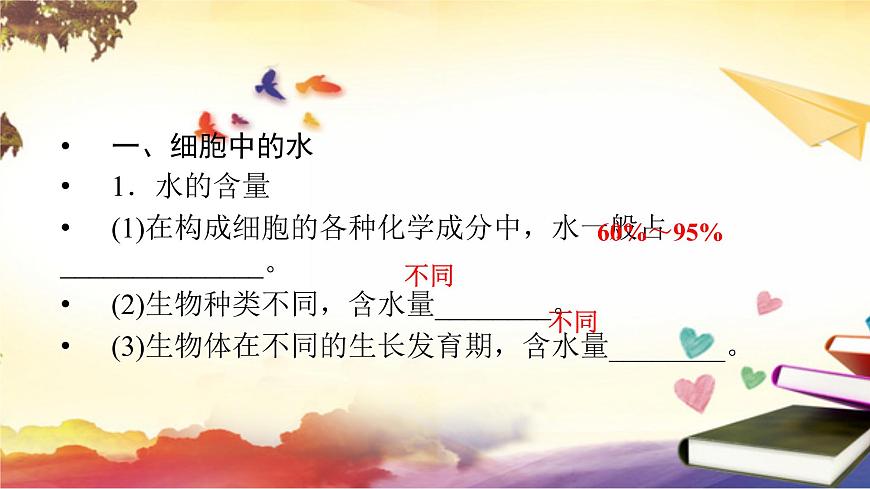 2.2細胞中的無機物課件--高一上學期生物人教版(2019)必修1第6頁
