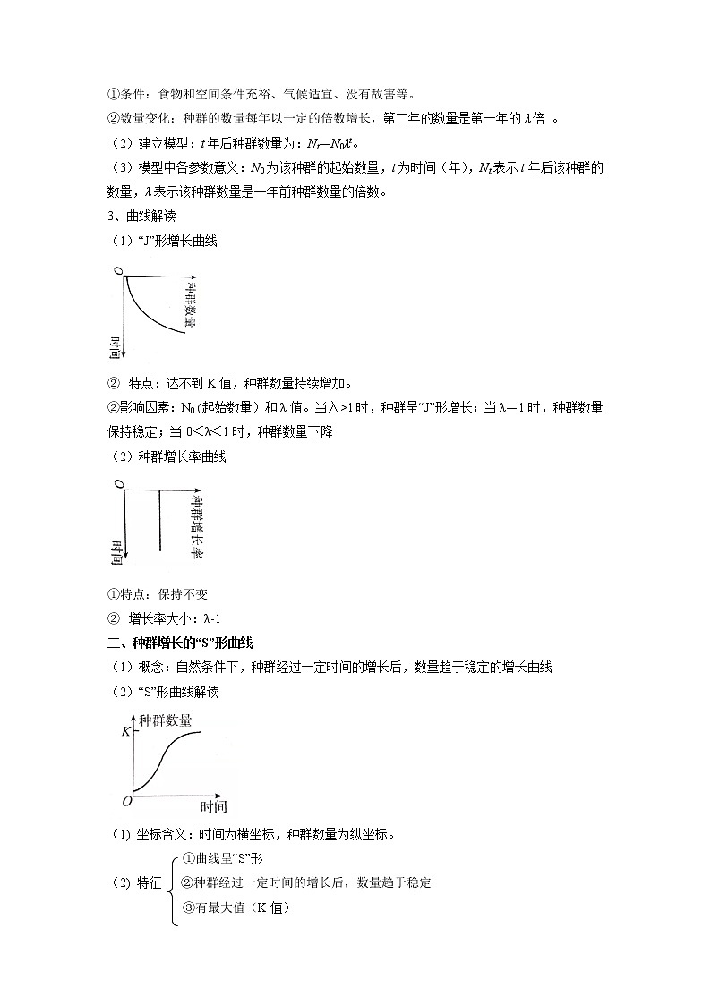 高考生物一轮复习 知识归纳种群及其动态第3页