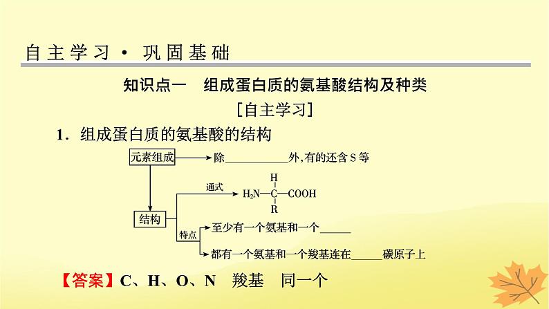 2023版高考生物一轮总复习第1单元走近细胞组成细胞的分子第3讲蛋白质是生命活动的主要承担者课件03