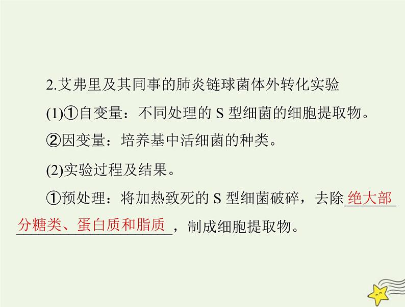 2023版高考生物一轮总复习第3章第1节DNA是主要的遗传物质课件第7页
