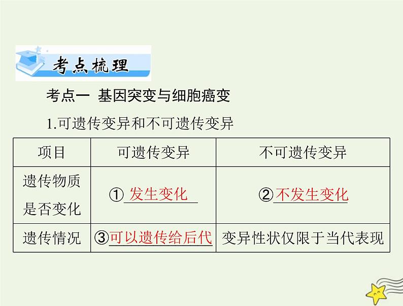 2023版高考生物一轮总复习第5章第1节基因突变和基因重组课件第5页