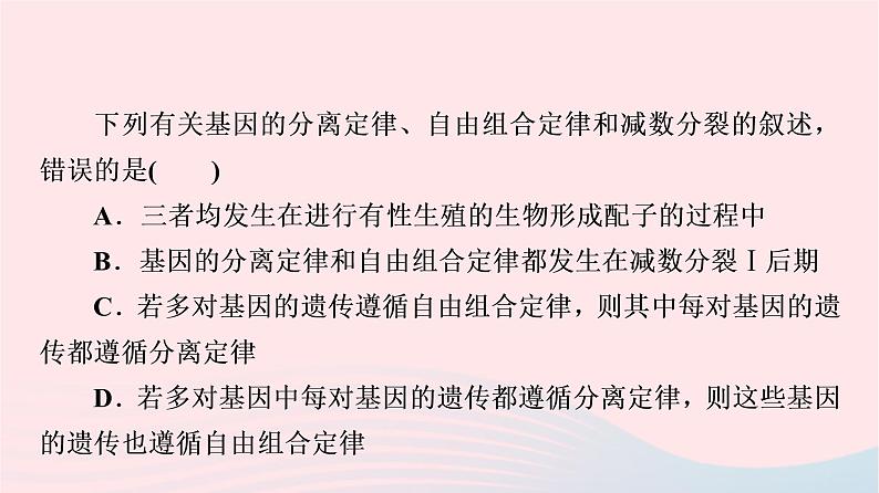 2023版高考生物一轮总复习第7单元生物的变异育种与进化高频考点进阶课3.遗传变异与细胞分裂的综合应用课件03