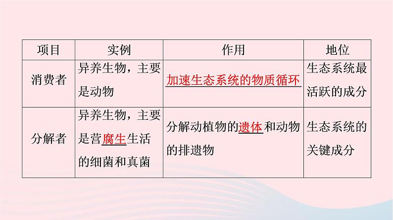 2023版高考生物一轮总复习第9单元生物与环境第32课生态系统的结构与能量流动课件第6页