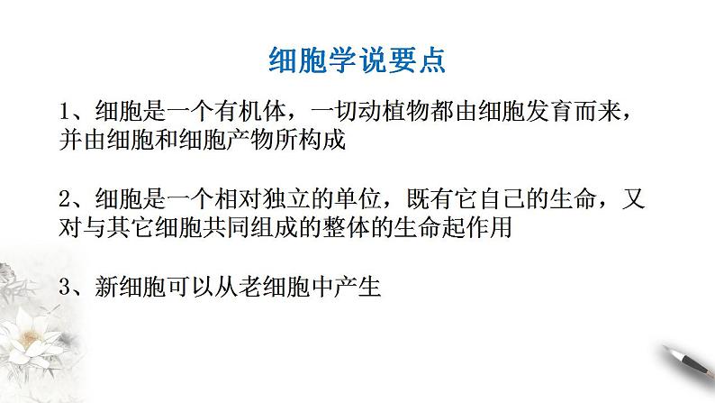 高中生物必修一 1.1 细胞是生命活动的基本单位 课件04