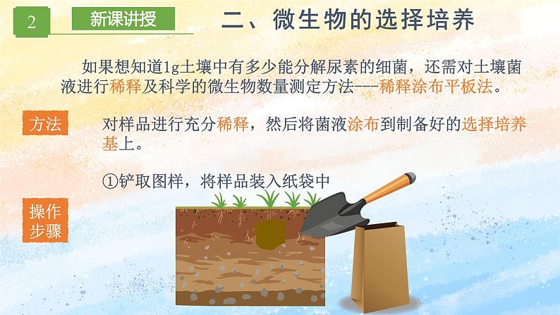 1.2.2 微生物的选择培养和计数第8页