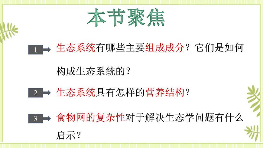 3.1生態(tài)系統(tǒng)的結(jié)構(gòu)課件高中生物人教版（2019）選擇性必修二第2頁(yè)