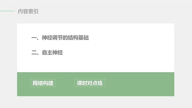 第一章人体稳态维持的生理基础 第一节 神经调节 第1课时 神经系统的组成(学案+课件)03